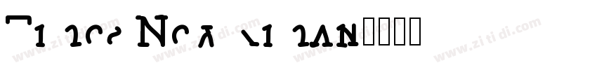 Times New Riman字体转换